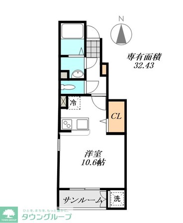 Fiore(フィオーレ)の物件間取画像
